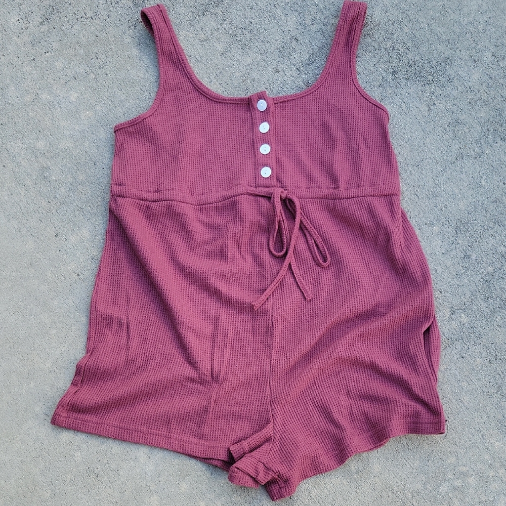 Kids One Piece in Mauve Lg